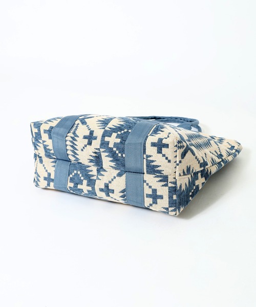 PENDLETON(ペンドルトン)の「PENDLETON ペンドルトン SPIDER ROCK GOBELINS LARGE TOTE BAG スパイダーロック ゴブラン ラージ トートバッグ(トートバッグ・レディース・ブラック/ブルー・FREE)」の8枚目の写真
