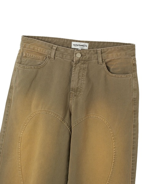Carne Bollente(カルネボレンテ)の「carne bollente LOVE PANTS FOREVER(デニムパンツ・レディース・カーキ・28inch/26inch)」の14枚目の写真