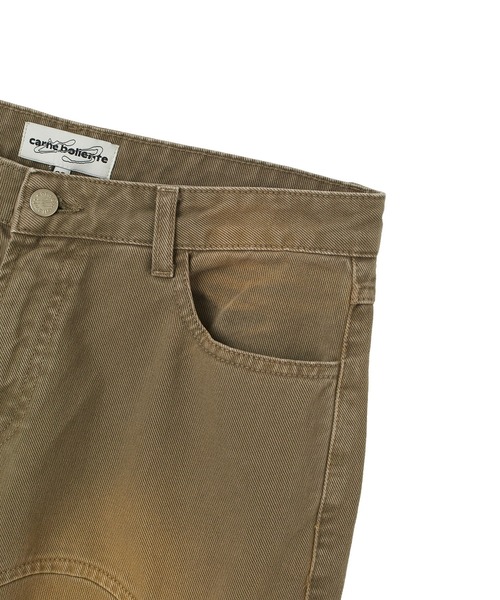 Carne Bollente(カルネボレンテ)の「carne bollente LOVE PANTS FOREVER(デニムパンツ・レディース・カーキ・28inch/26inch)」の15枚目の写真