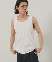 ルーズレイヤードリブタンクトップ