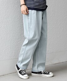 Gramicci（グラミチ）の「【SHIPS any別注】Gramicci:  ルーズ テーパード ストレッチ デニム パンツ ◆（デニムパンツ）」