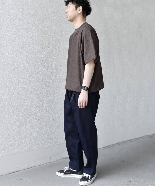 Gramicci(グラミチ)の「【SHIPS any別注】Gramicci: ルーズ テーパード ストレッチ デニム パンツ ◇(デニムパンツ・メンズ・ブラック/ネイビー/ライトブルー・X-LARGE/LARGE/MEDIUM/SMALL)」の21枚目の写真