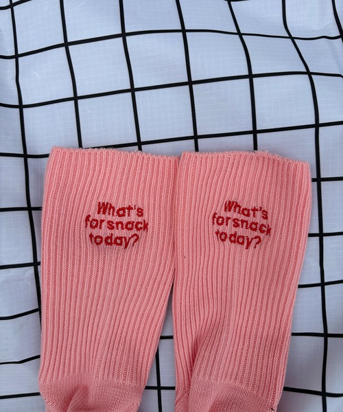 UNDERSTATEMENTs(アンダーステイトメント)の「【ユニセックス】バック刺繍リブソックス(ソックス/靴下・メンズ・ピンク/ベージュ/ライトブルー/グレー/ネイビー/グリーン/ホワイト/レッド系その他/ブラック・FREE)」の12枚目の写真
