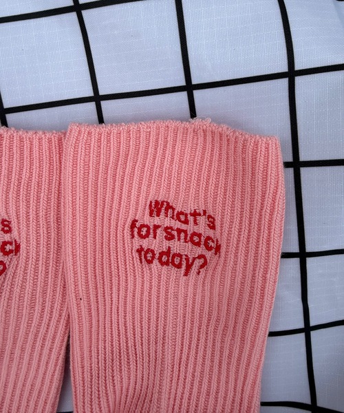 UNDERSTATEMENTs(アンダーステイトメント)の「【ユニセックス】バック刺繍リブソックス(ソックス/靴下・メンズ・ピンク/ベージュ/ライトブルー/グレー/ネイビー/グリーン/ホワイト/レッド系その他/ブラック・FREE)」の13枚目の写真