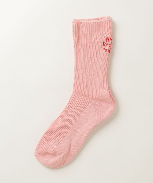 UNDERSTATEMENTs(アンダーステイトメント)の「【ユニセックス】バック刺繍リブソックス(ソックス/靴下・メンズ・ピンク/ベージュ/ライトブルー/グレー/ネイビー/グリーン/ホワイト/レッド系その他/ブラック・FREE)」の18枚目の写真