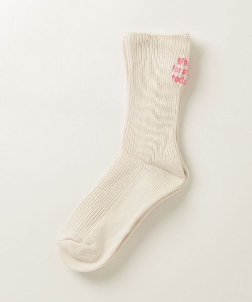 UNDERSTATEMENTs(アンダーステイトメント)の「【ユニセックス】バック刺繍リブソックス(ソックス/靴下・メンズ・ピンク/ベージュ/ライトブルー/グレー/ネイビー/グリーン/ホワイト/レッド系その他/ブラック・FREE)」の21枚目の写真