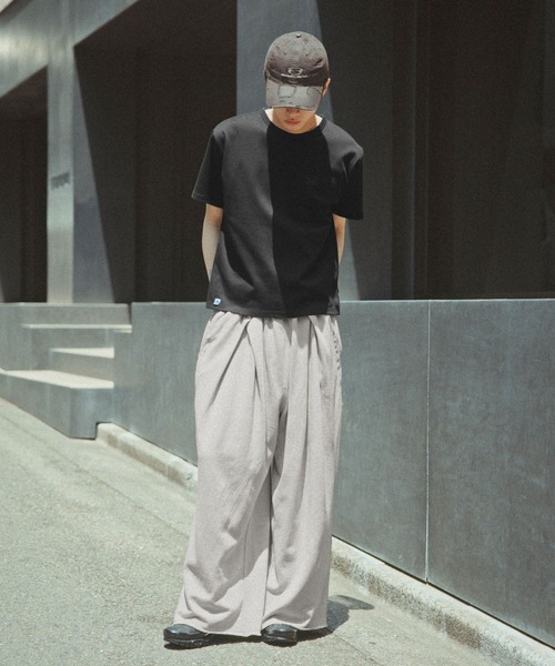 RAGEBLUE(レイジブルー)の「Barbs Stitch Sweat Wide Pants/バーブス刺繍スウェットワイドパンツ(スウェットパンツ・メンズ・ブラック/グレー・MEDIUM/LARGE)」の19枚目の写真