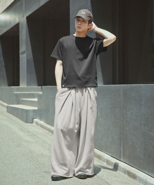 RAGEBLUE(レイジブルー)の「Barbs Stitch Sweat Wide Pants/バーブス刺繍スウェットワイドパンツ(スウェットパンツ・メンズ・ブラック/グレー・MEDIUM/LARGE)」の20枚目の写真