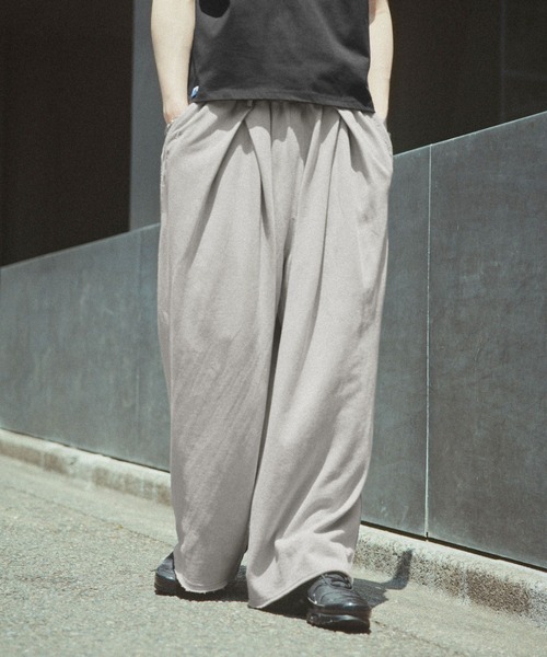 RAGEBLUE(レイジブルー)の「Barbs Stitch Sweat Wide Pants/バーブス刺繍スウェットワイドパンツ(スウェットパンツ・メンズ・ブラック/グレー・MEDIUM/LARGE)」の21枚目の写真