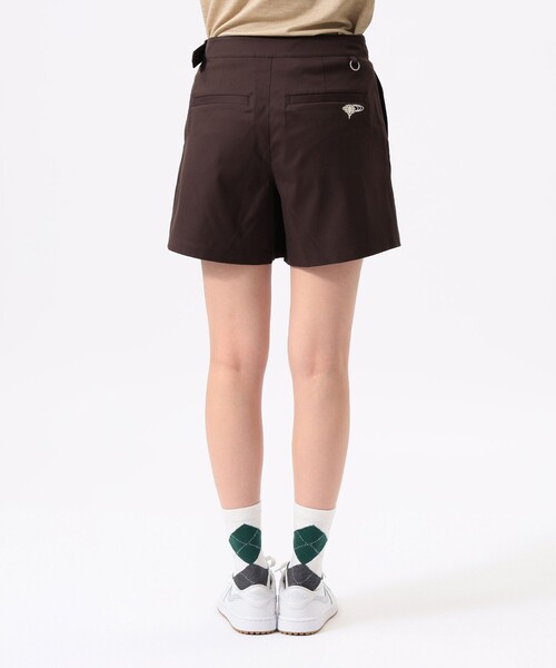 BEAMS GOLF（ビームスゴルフ）の「ORANGE LABEL / 撥水 ストレッチツイル ラップキュロット（スカート・レディース・ホワイト系その他5/グリーン/ブラウン・LARGE/MEDIUM/SMALL）」の11枚目の写真