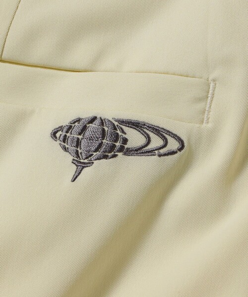 BEAMS GOLF（ビームスゴルフ）の「ORANGE LABEL / 撥水 ストレッチツイル ラップキュロット（スカート・レディース・ホワイト系その他5/グリーン/ブラウン・LARGE/MEDIUM/SMALL）」の15枚目の写真