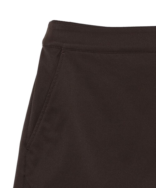 BEAMS GOLF（ビームスゴルフ）の「ORANGE LABEL / 撥水 ストレッチツイル ラップキュロット（スカート・レディース・ホワイト系その他5/グリーン/ブラウン・LARGE/MEDIUM/SMALL）」の18枚目の写真