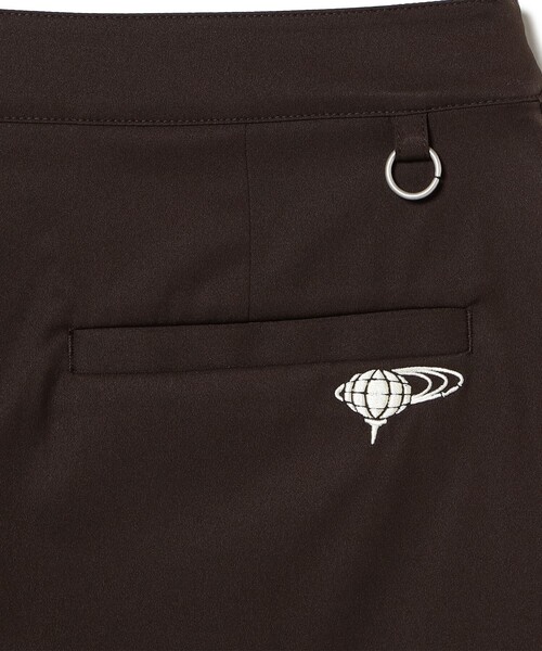 BEAMS GOLF（ビームスゴルフ）の「ORANGE LABEL / 撥水 ストレッチツイル ラップキュロット（スカート・レディース・ホワイト系その他5/グリーン/ブラウン・LARGE/MEDIUM/SMALL）」の20枚目の写真