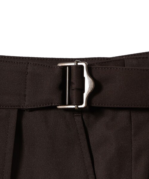 BEAMS GOLF（ビームスゴルフ）の「ORANGE LABEL / 撥水 ストレッチツイル ラップキュロット（スカート・レディース・ホワイト系その他5/グリーン/ブラウン・LARGE/MEDIUM/SMALL）」の22枚目の写真