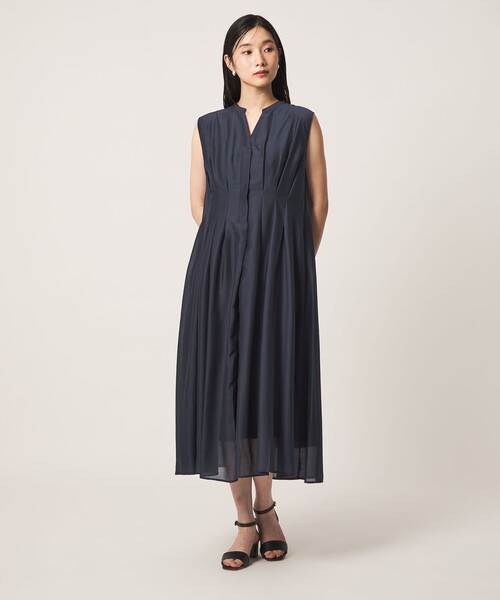 セール】シアータック スキッパーワンピース ‐ウォッシャブル‐＜A DAY