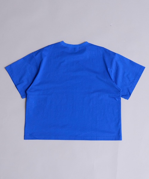 PAIRMANON STREET（ペアマノンストリート）の「【90-160cm】【綿100%】ネコ 刺繍 半袖 Tシャツ【PAIRMANON STREET】（Tシャツ/カットソー・キッズ・ピンク/ブルー/イエロー/ブラウン/オフホワイト/ブラック・130/110/120/150/100/140/160/90）」の8枚目の写真