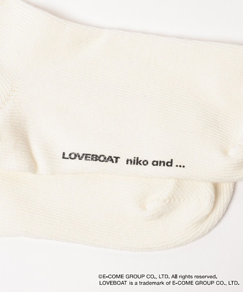 niko and...(ニコアンド)の「【LOVEBOAT(ラブボート)】コラボルーズソックス(ソックス/靴下・レディース・ネイビー/オフホワイト・0)」の19枚目の写真