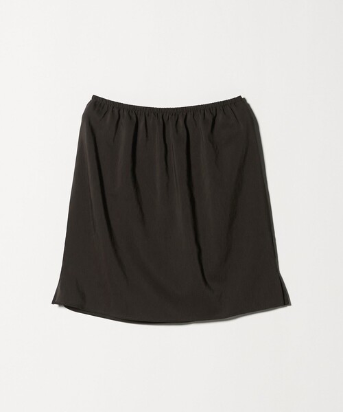 UNITED ARROWS(ユナイテッドアローズ)の「クレープ ストレート ワンピース ‐ウォッシャブル‐(ワンピース・レディース・ブラック/ダークブラウン・36/38)」の12枚目の写真