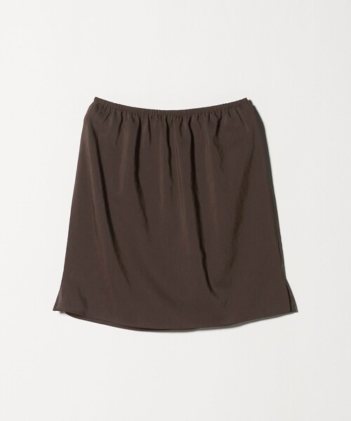 UNITED ARROWS(ユナイテッドアローズ)の「クレープ ストレート ワンピース ‐ウォッシャブル‐(ワンピース・レディース・ブラック/ダークブラウン・36/38)」の12枚目の写真