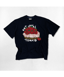 トマトバスケット オーバーサイズ 半袖Tシャツ 4色