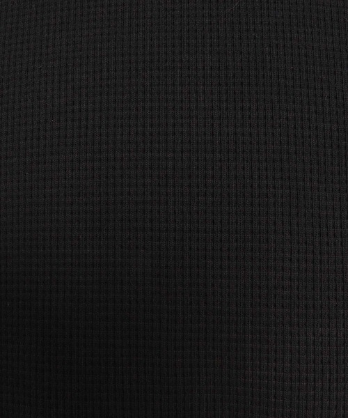 Jih Nunc(ジーヌンク)の「mlt5762- ヘビーオンスワッフルロングカットソー(JIH-R1197)(Tシャツ/カットソー・メンズ・ホワイト/ブラック/ライトベージュ/テラコッタ・L/M/S)」の19枚目の写真