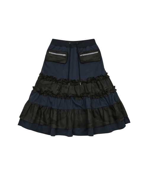 LUVISTRUE(ラヴイズトゥルー)の「EV POCKET SKIRT(NAVY)(スカート・レディース・その他・FREE)」の2枚目の写真