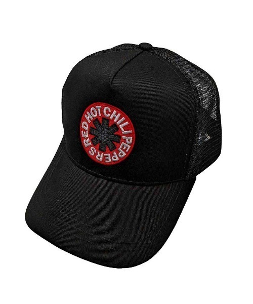 ROOPTOKYO(ループトウキョウ)の「Red Hot Chilli Peppers Unisex Mesh Back Cap: Inverse Asterisk(Black) レッド・ホット・チリ・ペッパーズ カーブバイザー メッシュキャップストリート ロック メンズ レディース 2026年 夏 夏服(キャップ・メンズ・ブラック・FREE)」の1枚目の写真