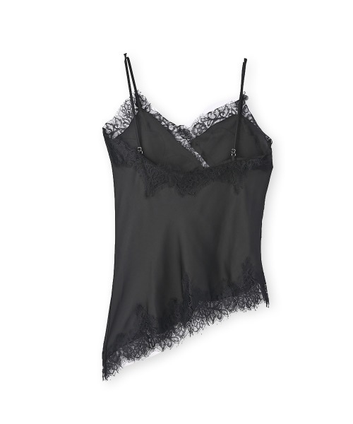 marjour(マージュール)の「LAYERED SATIN LACE CAMISOLE(キャミソール・レディース・オフホワイト/ブラック・M)」の15枚目の写真