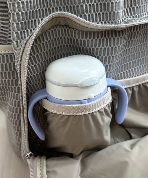 q bag paris(キューバッグパリ)の「nest louvre parents ネストルーブル ペアレンツ(バックパック/リュック・レディース・ライトグレー/ブラック/グレー/ダークグレー/ライトブラック/ライトベージュ・FREE)」の10枚目の写真