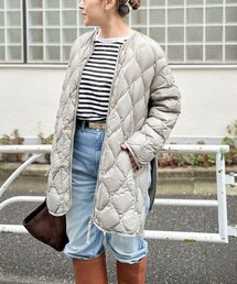 NOLLEY'S（ノーリーズ）の「【WEB＆一部店舗限定色アイテム】【TAION/タイオン】M65ミドル丈ダウン（ダウンジャケット/コート）」