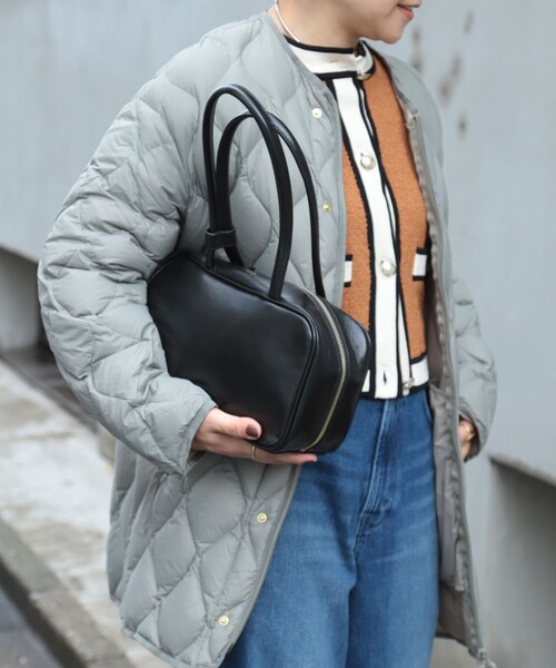 NOLLEY’S(ノーリーズ)の「【WEB&一部店舗限定色アイテム】【TAION/タイオン】M65ミドル丈ダウン(ダウンジャケット/コート・レディース・オフホワイト/オリーブ/ブラック・FREE)」の16枚目の写真