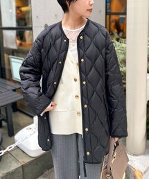 NOLLEY'S（ノーリーズ）の「【WEB＆一部店舗限定色アイテム】【TAION/タイオン】M65ミドル丈ダウン（ダウンジャケット/コート）」