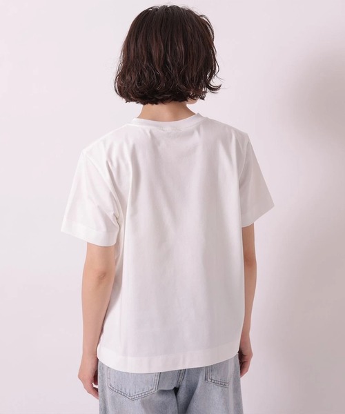 Arpege story(アルページュストーリー)の「〈着るスキンケア〉コンパクトフォルムTシャツ(Tシャツ/カットソー・レディース・ブラウン/ブラック/ホワイト・2)」の19枚目の写真