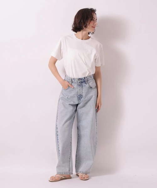 Arpege story(アルページュストーリー)の「〈着るスキンケア〉コンパクトフォルムTシャツ(Tシャツ/カットソー・レディース・ブラウン/ブラック/ホワイト・2)」の22枚目の写真