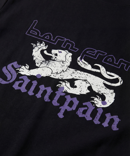 SAINTPAIN（セイントペイン）の「SPミディバルエンブレム半袖Tシャツブラック（Tシャツ/カットソー・レディース・その他・MEDIUM/LARGE）」の3枚目の写真
