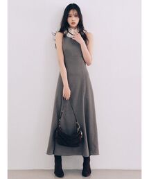 SNIDEL | レースカラーアメスリチェックワンピース(ワンピース)