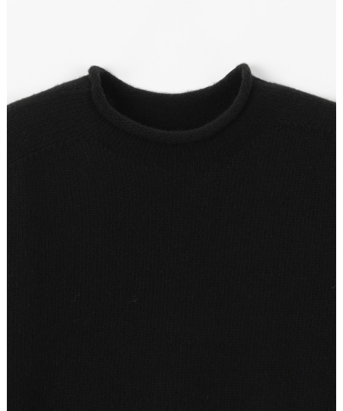 THEENDQUESTION(ジエンドクエスチョン)の「Half-neck wholegarment knit top / BLACK(ニット/セーター・レディース・その他・1/2)」の2枚目の写真
