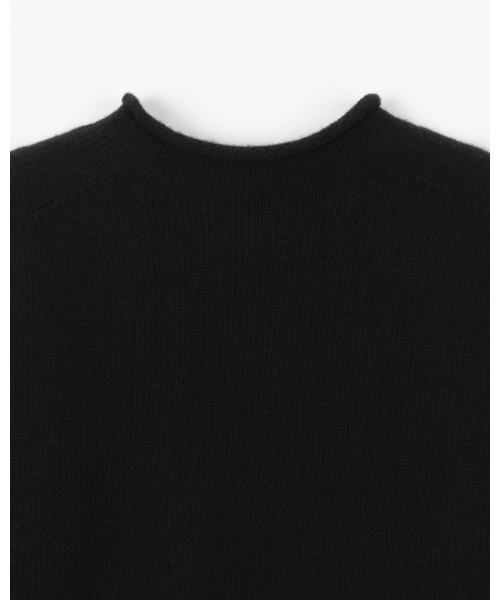 THEENDQUESTION(ジエンドクエスチョン)の「Half-neck wholegarment knit top / BLACK(ニット/セーター・レディース・その他・1/2)」の3枚目の写真