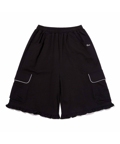 KIRSH（キルシー）の「レースポイントハーフパンツ[ブラック]（その他パンツ・レディース・その他・SMALL）」の2枚目の写真