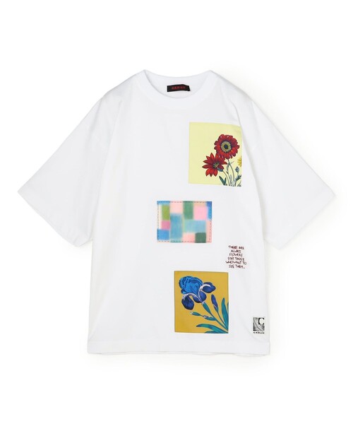 caban（キャバン）の「スビンコットン IRIS LAYERTシャツ（Tシャツ/カットソー・メンズ・ホワイト系その他/ブラック系その他・S/M/L）」の2枚目の写真