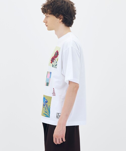 caban（キャバン）の「スビンコットン IRIS LAYERTシャツ（Tシャツ/カットソー・メンズ・ホワイト系その他/ブラック系その他・S/M/L）」の5枚目の写真