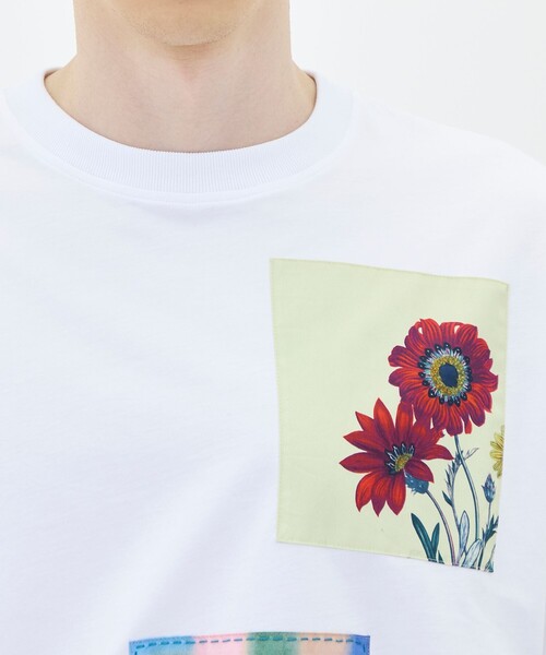 caban（キャバン）の「スビンコットン IRIS LAYERTシャツ（Tシャツ/カットソー・メンズ・ホワイト系その他/ブラック系その他・S/M/L）」の7枚目の写真