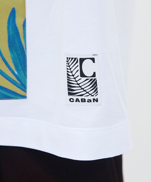 caban（キャバン）の「スビンコットン IRIS LAYERTシャツ（Tシャツ/カットソー・メンズ・ホワイト系その他/ブラック系その他・S/M/L）」の11枚目の写真