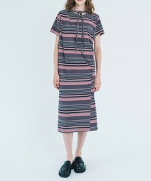 twisted ribbon tie dress / ツイスティッドリボンタイタイドレス
