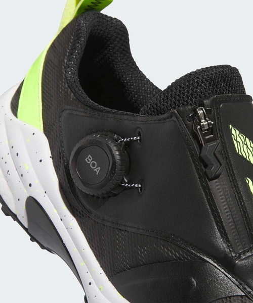 adidas(アディダス)の「コードカオス 25 ボア【adidas Golf/アディダスゴルフ】(スニーカー・メンズ・ブラック×イエロー・27.5cm/28.5cm/28.0cm/30.0cm/29.5cm/29.0cm/24.5cm/27.0cm/26.5cm/25.0cm/25.5cm/26.0cm)」の8枚目の写真