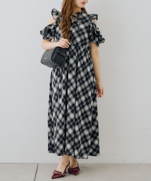 continuer de NICE CLAUP(コンティニューデナイスクラップ)の「2wayキルティングショルダーバック(ショルダーバッグ・レディース・ブラウン/ブラック/アイボリー・FREE)」の10枚目の写真