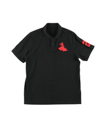 ERTR（イーアールティーアール）の「Cosmic Girl Pique T-Shirt Black（ポロシャツ）」