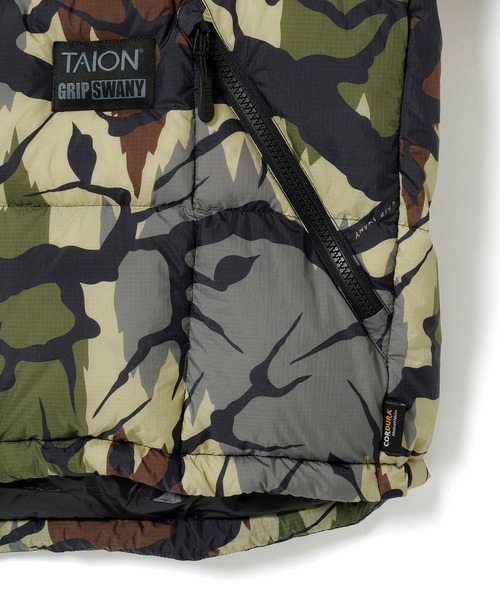 GRIP SWANY(グリップスワニー)の「【TAION-106VZWK-GSPT】 CORDURA DOWN JACKET(ダウンジャケット/コート・メンズ・カモフラージュ・S/M/L/XL/XXL)」の6枚目の写真