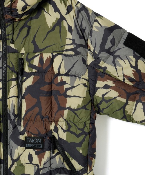 GRIP SWANY(グリップスワニー)の「【TAION-106VZWK-GSPT】 CORDURA DOWN JACKET(ダウンジャケット/コート・メンズ・カモフラージュ・S/M/L/XL/XXL)」の8枚目の写真