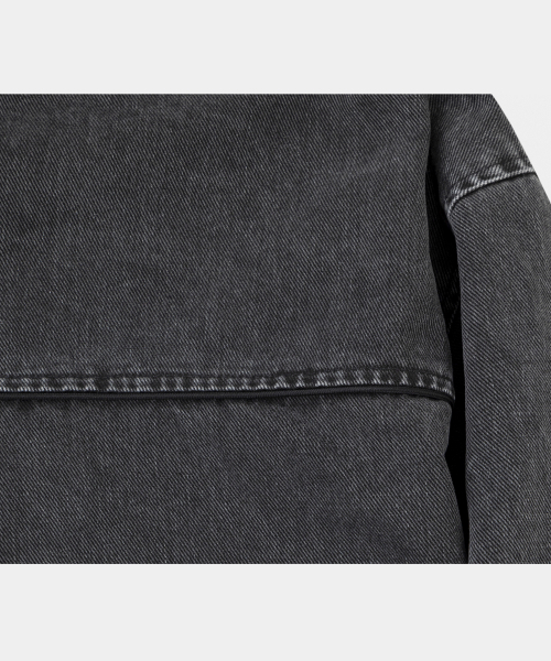 LETTERCOMO(レテルコモ)の「パイピングワークフードジャケットブラック(その他アウター・レディース・ブラック・MEDIUM/LARGE)」の4枚目の写真
